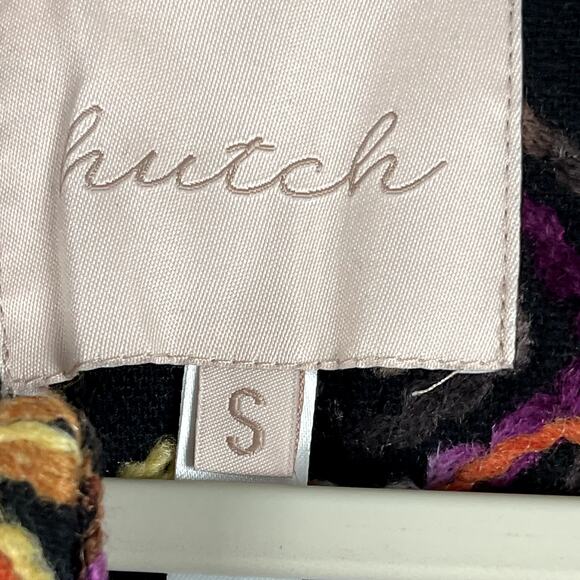 Anthropologie Hutch Floral Embroidered Coat Womens Small Retro Boho Artsy NWT - Picture 12 of 16